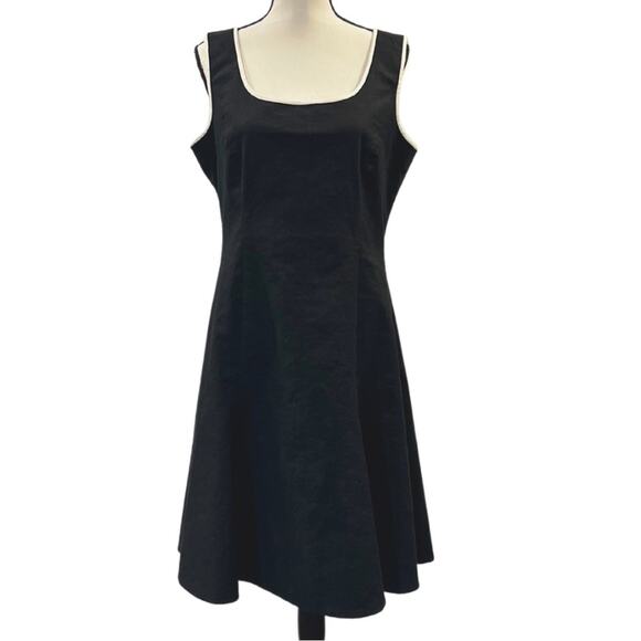 Neiman Marcus Women's Linen Sleeveless Dress Size 14 - Picture 1 of 4